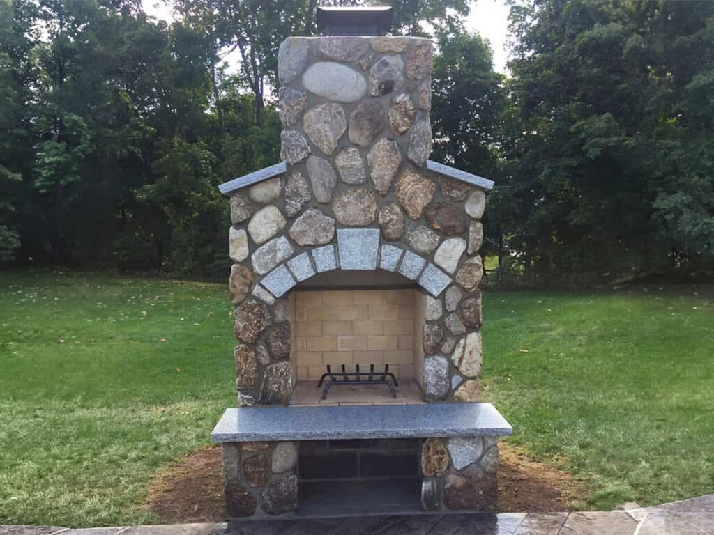 outdoor fire pit